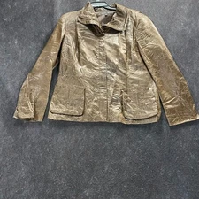 LAFAYETTE 148 NEW YORK Blazer Jacket Women's Size 16 Bronze