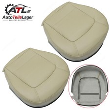 2x Leder Vordersitze Sitzbezug Unten Beige für VW New Beetle 1998-2008 2009 2010