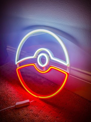 Poke ball Neon Led Light | eBay