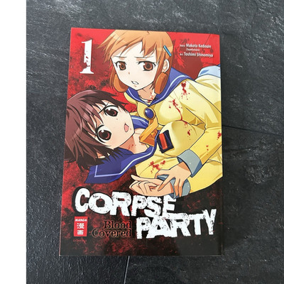 Egmont Manga Corpse Party: Blood Covered Manga Band 1 Deutsch Horror TB