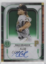 2022 Topps Tribute Tribute Auto Green 41/99 Max Kranick #TA-MKR Auto 11cz