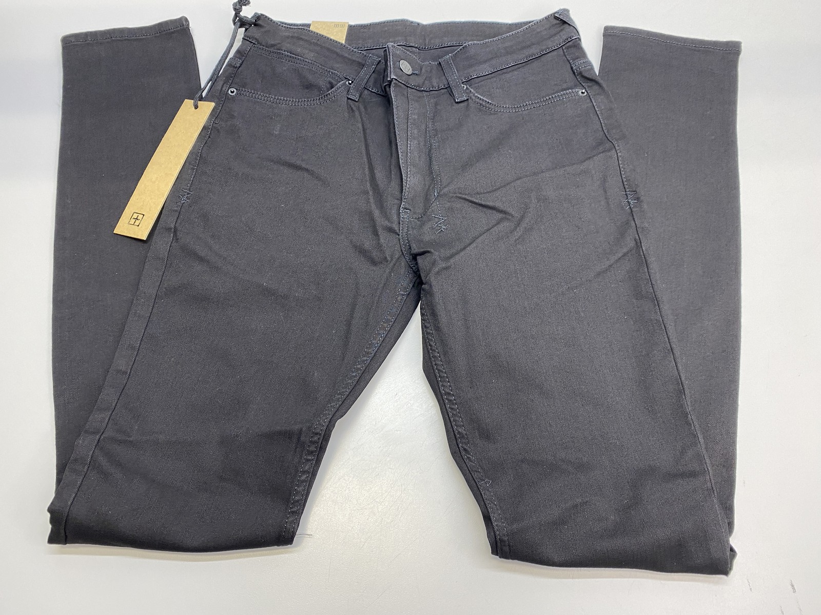 Ksubi Mens Jean Black Size 30 Van Winkle Rebel Mid Rise Skinny Fit Stretch Denim