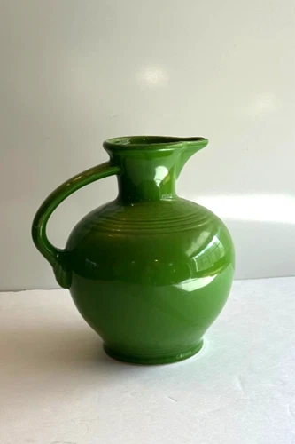 Fiesta Shamrock Green Carafe Homer Laughlin 7.75"