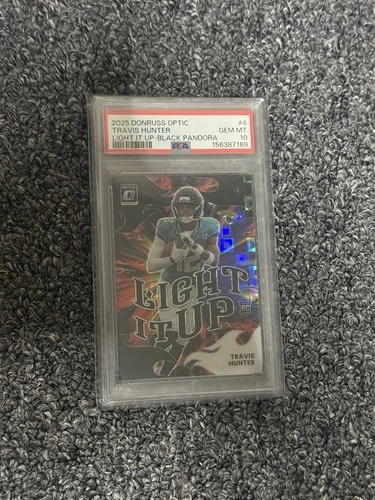 2025 Donruss Optic Travis Hunter Base (PSA 10)