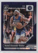2024-25 Panini Donruss Optic Purple Shock Prizm Nickeil Alexander-Walker #4 1oq0