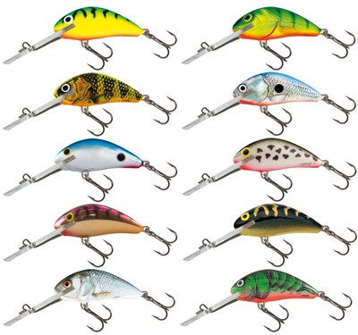 Salmo Hornet Super Deep Runner - Tiefläufer Wobbler, Barschwobbler, Barschköder
