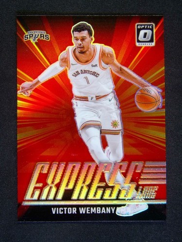 2024-25 Panini Donruss Optic Victor Wembanyama #19 Express Lane Holo