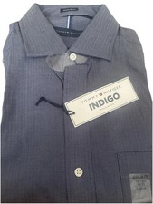 NWT Tommy Hilfiger Regular Fit Mens Dress Shirt 15-15 1/2 34/35