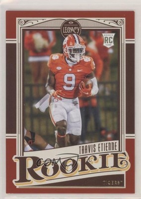2021 Panini Legacy Rookies Red 60/299 Travis Etienne #164 Rookie RC sl7