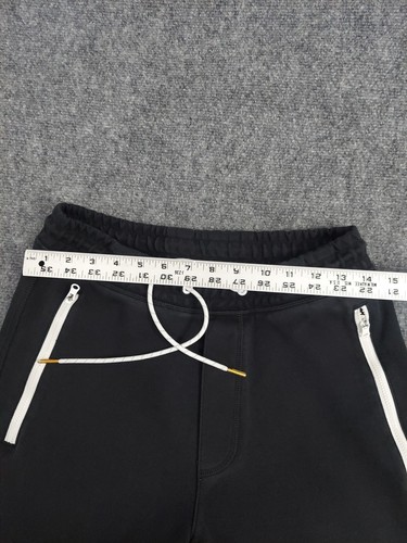 American Eagle 24/7 Sweat Pants Joggers Mens Small Black Zip Pockets Athletic - Picture 7 of 10