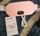 Electric Heating Menstrual Vibration Pad Belt For Period Pain Relief 3 Settings — photo 1