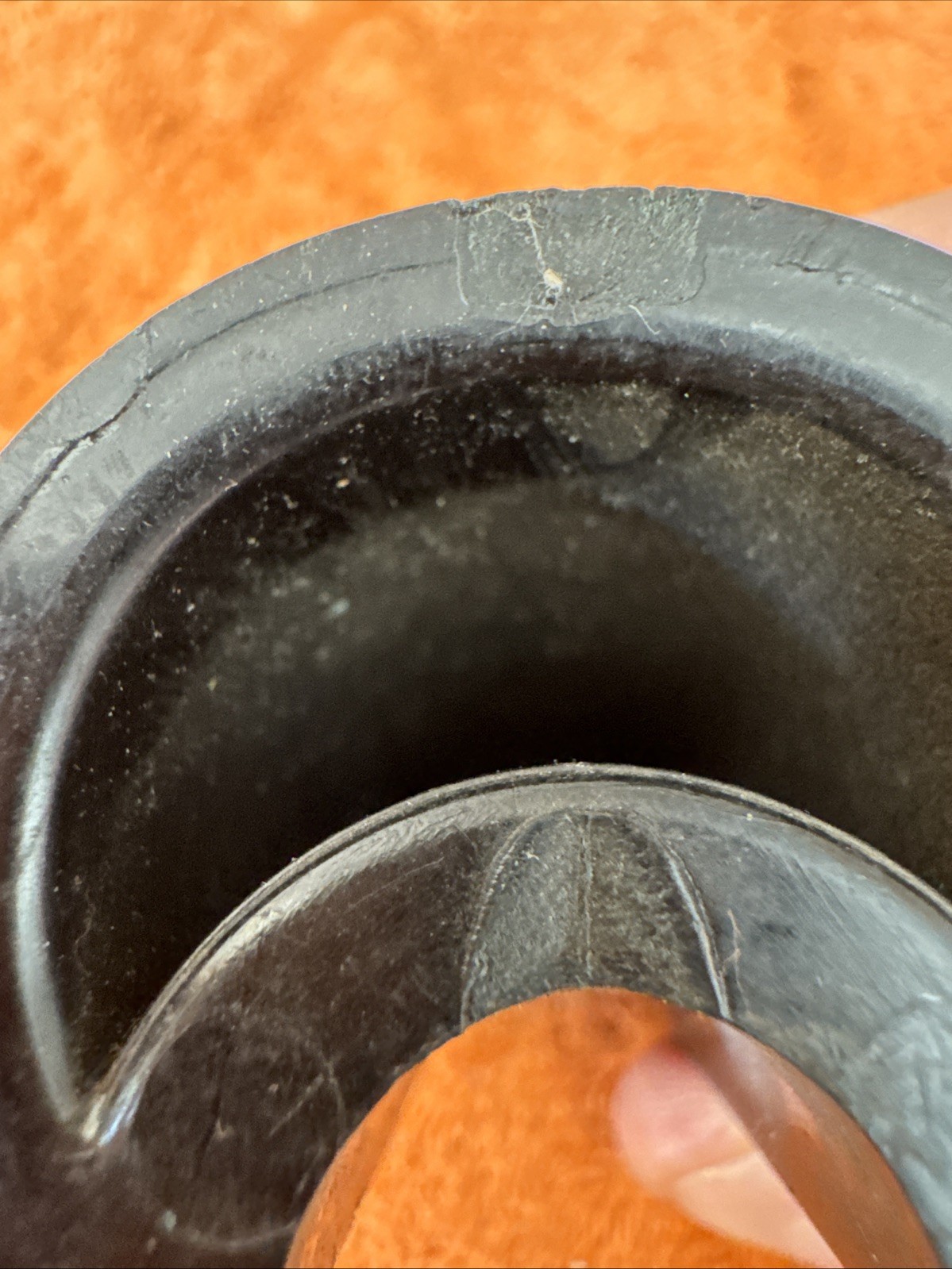 J~Rifle Stock Black Composite Forend Tip 2.25”Long