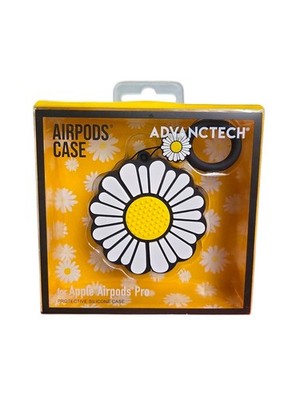 Advanctech - Apple Airpods Pro Daisy Flower Protective Silicone Case New in Box