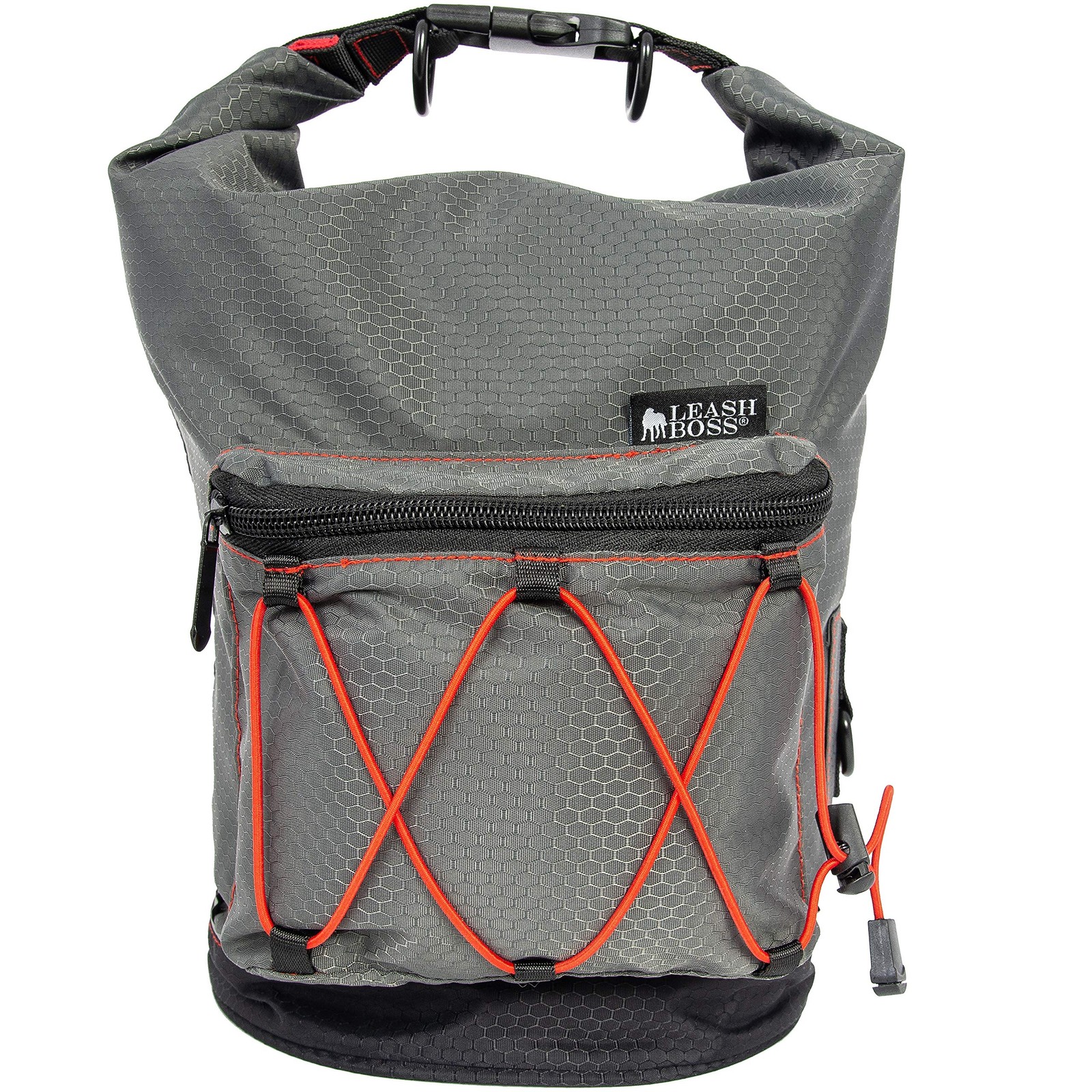 Carrier With Poop Bag Dispenser And Storage Pocket By