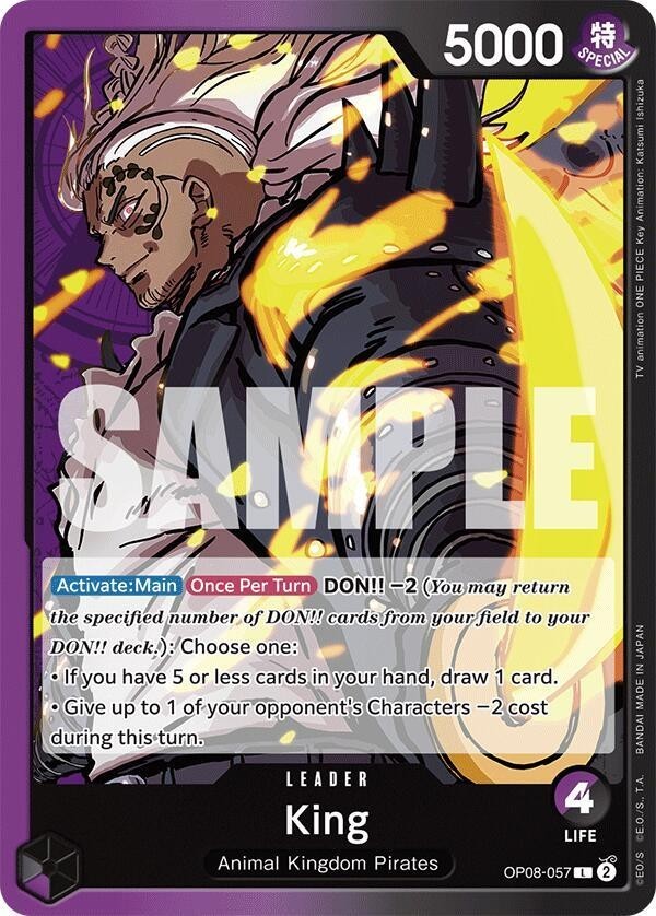 King (057) OP08-057 Two Legends Regular