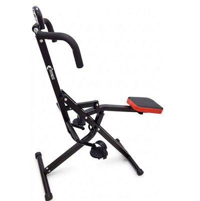 FFitness FULL BODY CRUNCH Sitz für Heimfitness Schwarz LCD Multifunktion