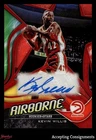 2019-20 Panini Chronicles Airborne Signatures Red #16 Kevin Willis AUTO HAWKS