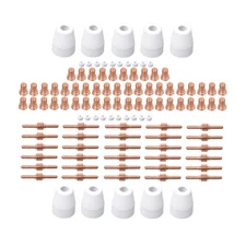 PT31 Plasma Cutting Consumables for CUT-45 CUT-50 w/ Plasma Cutter Torch 110 PCS