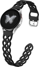 Soft Silicone Sport Strap Compatible with Samsung Galaxy Watch 40mm 44mm