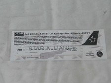 1/144 Draw Decal 20/44sA3N21 US Airways Star Alliance A319s NEW