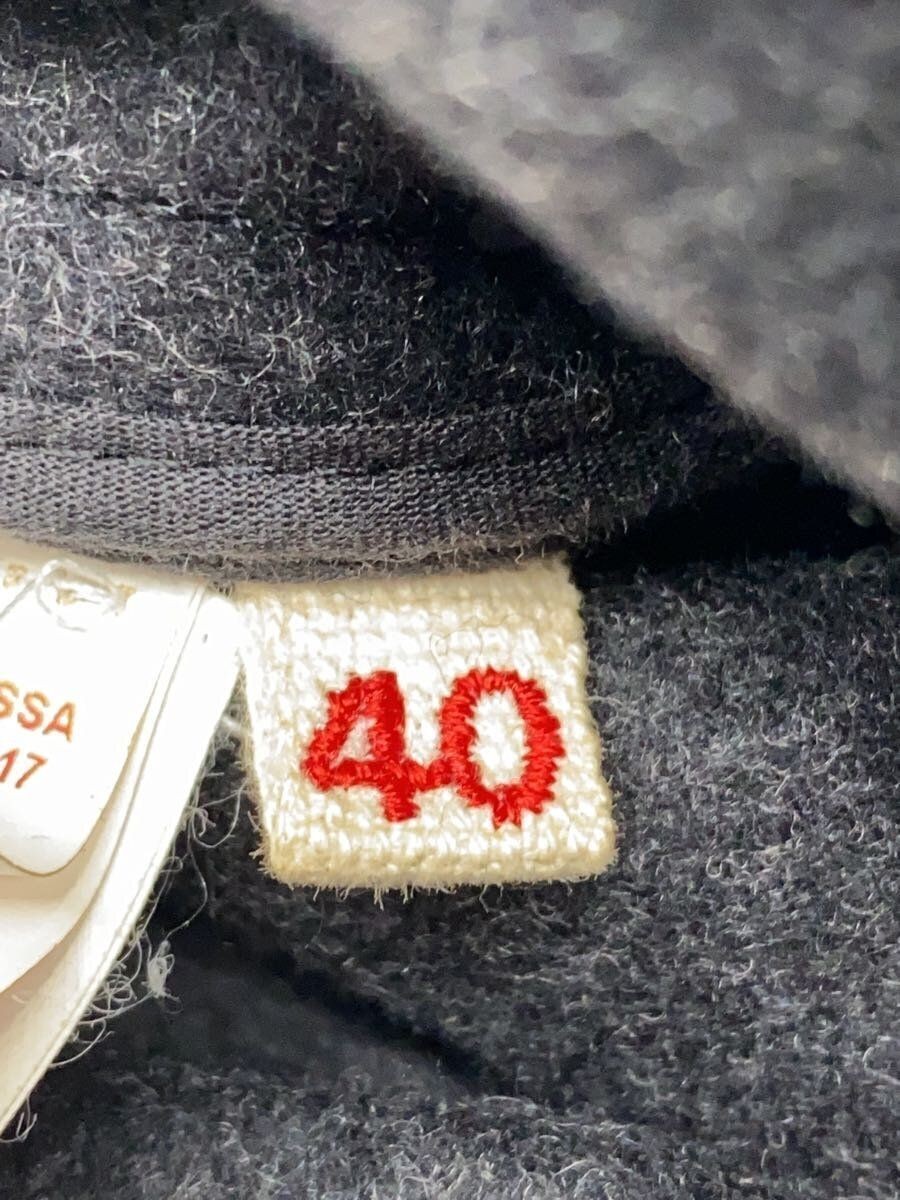 ALTRA MARNI altro cappotto 40 cotone nero tinta unita