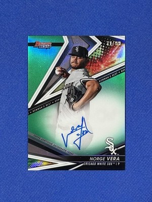 2022 Bowman's Best of Green Refractor 4/99 Norge Vera #B22-NV Auto autograph HH