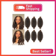 Marley Twist Braiding Hair 10 Inch 6 Packs Spring Twist Hair For Women
