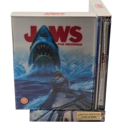 Jaws:Revenge SteelBook Collectors Edition 2000 4K UHD + Blu-ray 3D + 2D