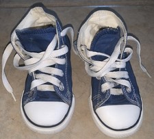 Converse Chuck Taylor All Star Hi Top Sneakersy Niebieskie Maluch Rozmiar 7 #7J233