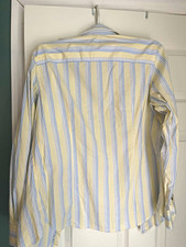 L.L.Bean Womens L Regular Blue Yellow White S...
