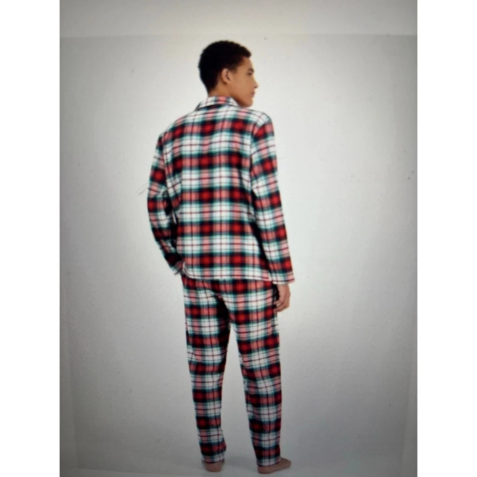 Holiday Lane Mens’s Christmas Plaid Pajama Set – Size XXL – Red & Green NWT - Image 3 of 4