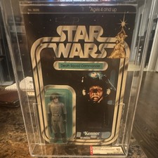 Kenner Star Wars Death Squad Commander Action Figure 1978 20 Back-B AFA 80