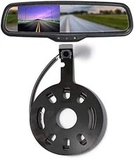 EWAY Rear View Mirror Camera with 4.3” Monitor for Jeep Wrangler Rubicon Saha...