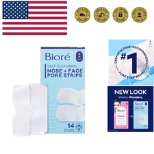 Deep Cleansing Blackhead Remover Strips - 14 Count for Instant Pore Purification
