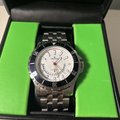 Croton Men’s Watch CA301236 42mm Used 3ATM-100 Ft.