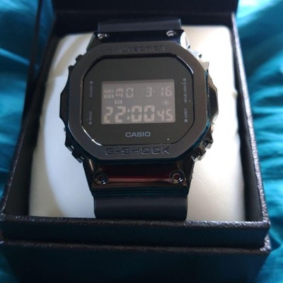 CASIO G-SHOCK 3229 GM-5600B Black Digital Watch with Box and 