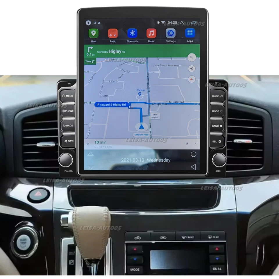 4+64GB 9.7" For Nissan Quest 2011-2016 Car Stereo Radio Android CarPlay GPS+Cam Foto 2 de 4