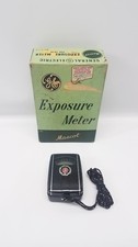 Vintage 1950s General Electric MASCOT PR-30 Light Exposure Meter W/ Box