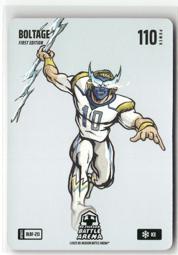 Bo Jackson Battle Arena Update Blizzard Battlefoil BLPF-213 Boltage