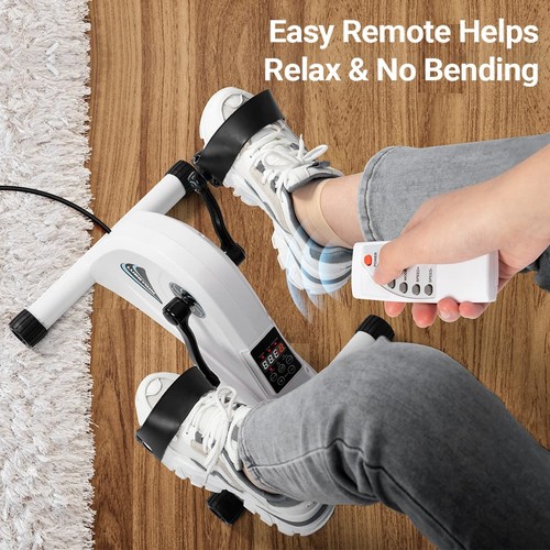 Motorized Mini Exercise Bike Pedal Exerciser for Seniors Rehab Training, Elec... - Picture 6 of 7