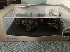 Oxford agricuture Fowler BB1 ploughing engine X 2 Scale 1:76