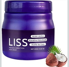 Liss Alisado, Crema Alisadora , Alisado para Cabello Sin Formol, Liss Keratin...