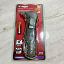 Husky 5-in-1 Digital Tire Pressure Gauge And Safety Tool Led Light New Husky 5-in-1 Digital Tire Pressure Gauge And Safety Tool Led Light New