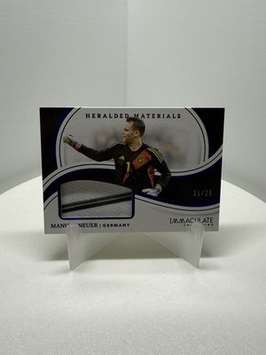 2024 Panini Immaculate Collection Heralded Materials Manuel Neuer /25