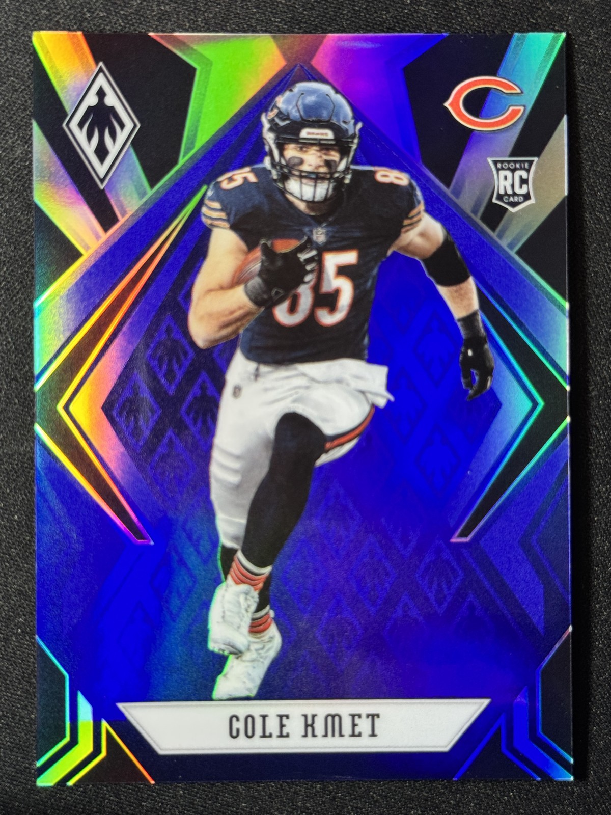 Cole Kmet Rookie 2020 Panini Phoenix Blue /35 Prizm SSP Bears #130