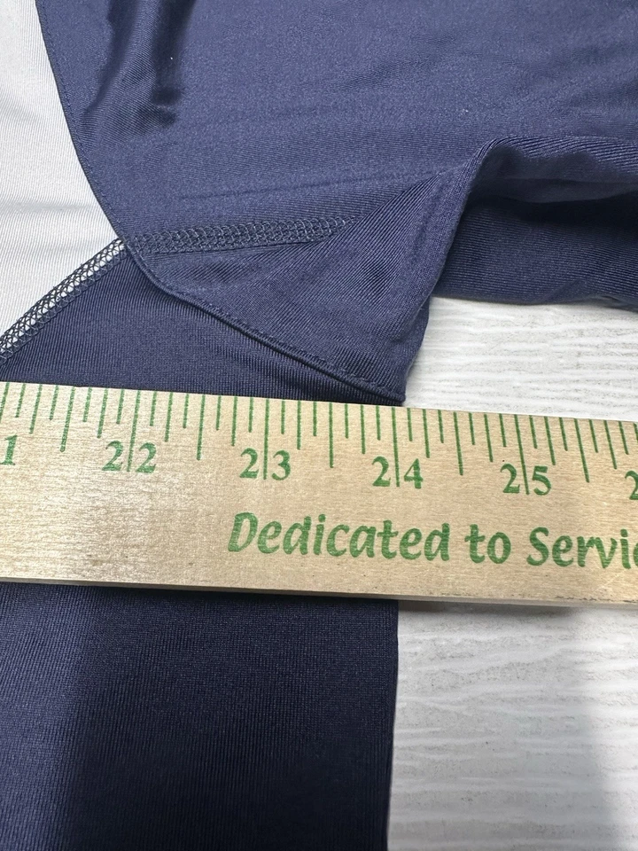 Pullover FootJoy 1/4 Cremallera Para Hombre Talla L Blanco Azul Marino Pullover Rendimiento Golf Foto 4 de 4