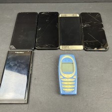 Lot of 6 SAMSUNG Nokia One plusother cell phone condition unknown parts repair