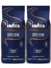 Lavazza Super Crema Coffee Beans 2 PACKS OF 1KG