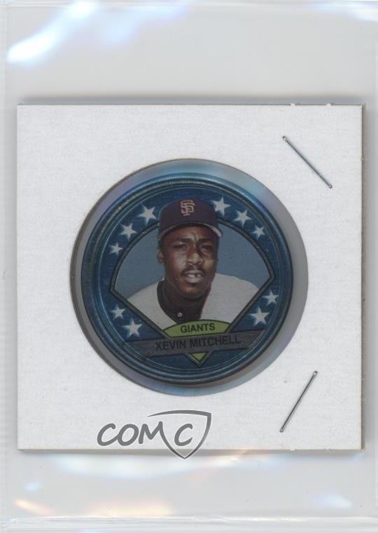 1990 Topps Coins Kevin Mitchell #33 0vl5
