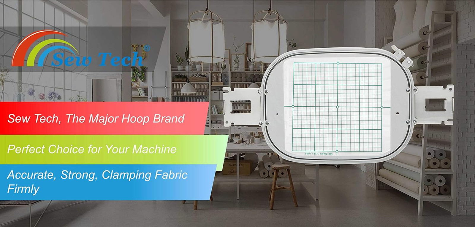 PRPQF200 Embroidery Hoop for  PR670E PR1050X Pr1000E PR655 Babylock Valiant Endu